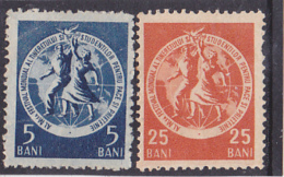 REVENUE STAMP,FORTH YOUTH FESTIVAL FOR PEACE AND FRIENDSHIP,ROMANIA. - Revenue Stamps