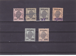 REVENUE STAMP,KING MIHAI,ROMANIA. - Steuermarken