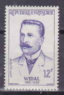 N° 1143 Grands Médecins: Fernand Widal :  1 Timbre Neuf Sans Charnière - Nuevos