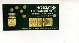 Buvard Mycostatine Chloramphenicol Paris - Produits Pharmaceutiques