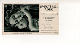 Buvard Uvesterol ADEC Paris - Produits Pharmaceutiques