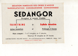 Buvard Sedangor Paris - Produits Pharmaceutiques