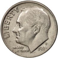 Monnaie, États-Unis, Roosevelt Dime, Dime, 1983, U.S. Mint, Philadelphie, TTB+ - 1946-...: Roosevelt