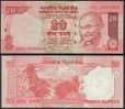 India P 96 G - 20 Rupees 2010 - UNC - Indien