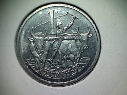 Ethiopie 1 Cent 1977 - Ethiopië