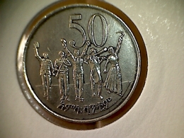 Ethiopie 50 Cents 1977 - Ethiopië