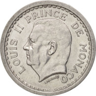 Monnaie, Monaco, Louis II, Franc, 1943, SUP, Aluminium, KM:120, Gadoury:131 - 1922-1949 Louis II