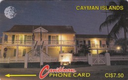 Cayman Islands, CAY-6Ca, House Museum No On Grey Strip, 2 Scans.  6CCIC - Islas Caimán