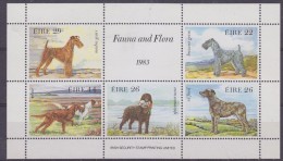 Ireland 1983 Fauna & Flora / Dogs M/s ** Mnh (30023A) - Blocks & Sheetlets