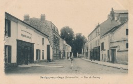 CPA 91 SAVIGNY SUR ORGE Rue De Rossay Boulangerie Graineterie VIENOT - Savigny Sur Orge