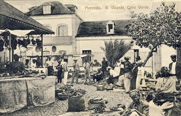 CABO VERDE, S. SÃO  VICENTE, Mercado, 2 Scans - Capo Verde