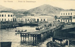 CABO VERDE, S. SÃO  VICENTE, Ponte Do Desembarque, 2 Scans - Cap Verde