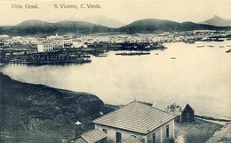 CABO VERDE, S. SÃO  VICENTE, Vista Geral, 2 Scans - Cabo Verde