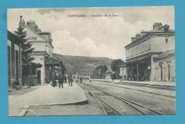 CPA - Chemin De Fer Gare TONNERRE 89 - Tonnerre