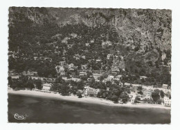 06 - Eze Sur Mer Vue Aérienne " La Bananeraie " 1954 Cachet Eze Bord De Mer - Eze