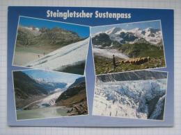 Gadmen (BE)  - Mehrbildkarte "Steingletscher Sustenpass" - Gadmen 