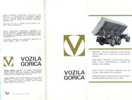 EX.YU. Slovenia.Gorica-Sempeter."Vozila  Gorica" - Camion