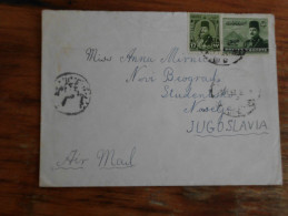Egypte 1951 Air Mail - Storia Postale