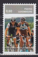 2014 LUXEMBOURG  Frank Schleck, Ben Gastauer ** MNH Vélo Cycliste Cyclisme Bicycle Cycling Fahrrad Radfahrer Bici [CB68] - Ciclismo
