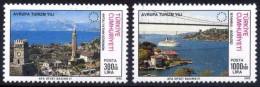 TURKEY 1990 (**) - Mi. 2884-85, European Tourism Year - Neufs