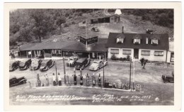 Ray's Hill Pennsylvania, Bill's Place Gas Station Dining, Post Office, C1930s Vintage Real Photo Postcard - American Roadside