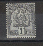 N° 9* (1888) Fond Azuré Léger - Unused Stamps