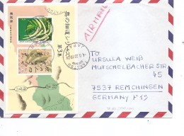 Japon ( Lettre Par Avion De 1993 De Takatsu Vers L'Allemagne à Voir) - Briefe U. Dokumente