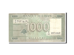 Billet, Lebanon, 1000 Livres, 2004, Undated, KM:84a, TB - Líbano