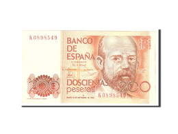 Billet, Espagne, 200 Pesetas, 1980, 1980-09-16, KM:156, SUP - [ 4] 1975-…: Juan Carlos I.