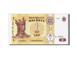 Billet, Moldova, 1 Leu, 1998, Undated, KM:8d, NEUF - Moldavia