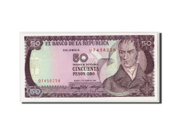 Billet, Colombie, 50 Pesos Oro, 1986, 1986-01-01, KM:425b, NEUF - Kolumbien