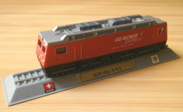 Glacier Express 1/160 Silverline Locomotive SLM HGe 4/4 II Diecast Switzerland - Autres & Non Classés