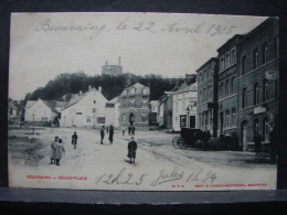 CP. 1574. Beauraing. Grand Place. Animée - Beauraing