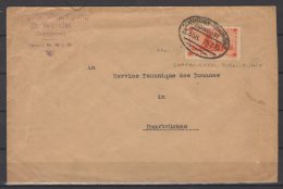 Sarre - N° 140 Obli/sur Lettre - Bureaux Ambulants / Bahnpost - " Saarbrucken A Turkismuhie " - 1933 - Briefe U. Dokumente