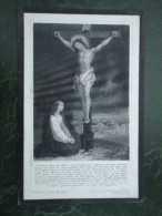 Bidprentje: Endoxie Caulliez  Décédé à Tourcoing 1891    ( 2 Scans ) - Godsdienst & Esoterisme