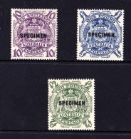 Australia 1948 Arms Specimen Set MNH-MH - Mint Stamps
