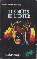 C1 Jean Andre RICHARD Les NUITS DE L ENFER Corne D Or Espionnage 1956 GIORDAN - Vor 1960
