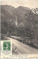 Malans - Kirchturm  (Traute Heimat Meiner Lieben)            1916 - Malans