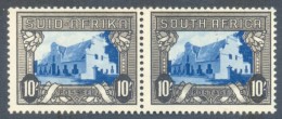 South Africa 1933-39. 10s Blue And Sepia. SACC 63*, SG 64c*. - Ungebraucht