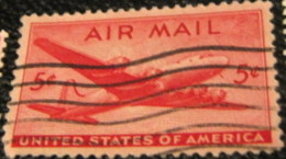 United States 1946 DC-4 Skymaster 5c - Used - 2a. 1941-1960 Usados