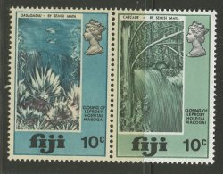 Fiji 1970 10c Paintings Issue  #291a  MNH Pair - Fidji (...-1970)