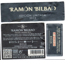 815 - Rioja - 1992 - Ramón Bilbao - Edición Limitada 2012 - Propiedad Ramón Bilbao S.A. Haro España - Vino Tinto