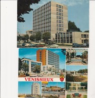 VENISSIEUX- 2 CARTES COULEURS DES ANNEES 1980  - - Vénissieux