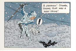 HERGE Tintin, A Crevasse Crumbs Snowy That Was A Near Thing - Hergé