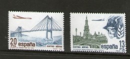 ESPAGNE 1981 AERIENS  YVERT   N°298/99  NEUF MNH** - Unused Stamps
