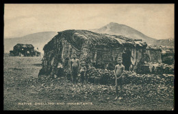 SÃO VICENTE -  COSTUMES - Native Dwelling And Inhabitats ( Ed. L. & D. )   Carte Postale - Capo Verde
