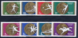 HUNGARY 1969 Olympic Medals Set MNH / **.  Michel 2477-84 - Neufs