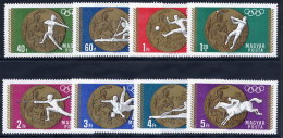 HUNGARY 1969 Olympic Medals Set MNH / **.  Michel 2477-84 - Ongebruikt