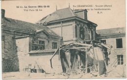 GUERRE 1914-18 -  SILLERY - Les Ecoles Après Les Bombardements - Sillery