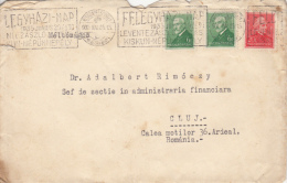 43510- L. EOTVOS-PHYSICIST, F. LISZT-COMPOSER, STAMPS ON COVER, 1935, HUNGARY - Lettres & Documents